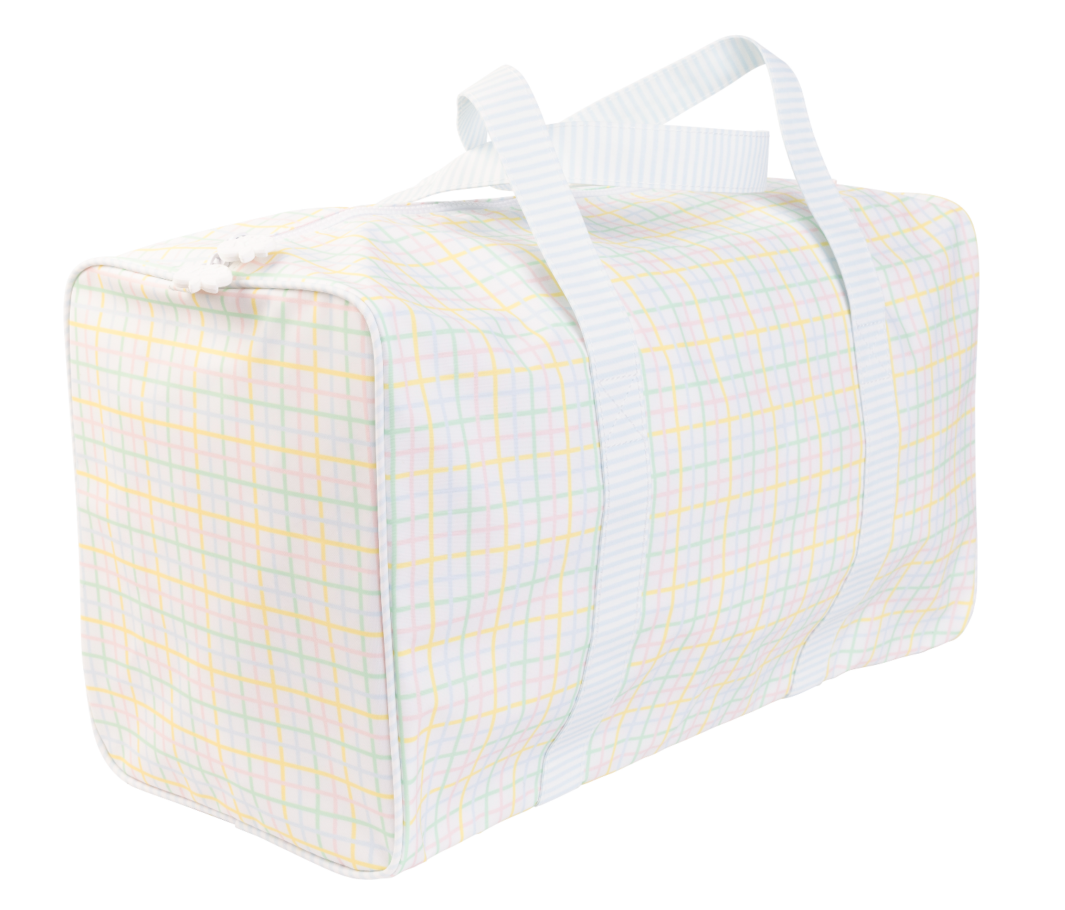 Apple Of My Isla Multi Windowpane Duffle Bag
