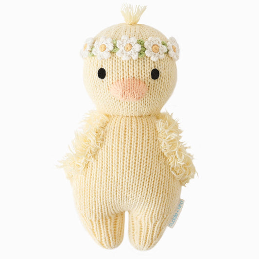 Cuddle+Kind Baby Duckling- Ivory Floral