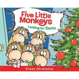Five Little Monkeys Looking For Santa