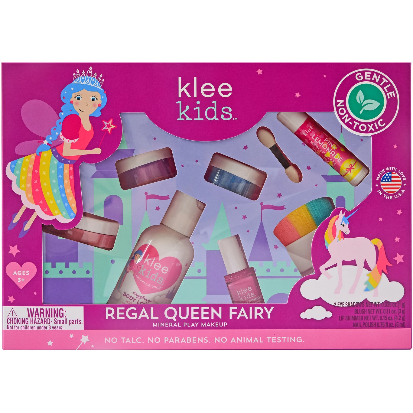 Klee Regal Queen Fairy- Mineral Play Makeup Kit