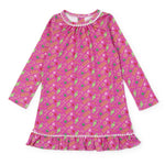 Lila and Hayes Carlin Girls' Dress - Christmas Candy Pink