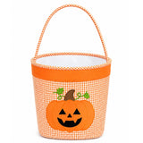 Bits and Bows Jack-O-Lantern Pumpkin Tote