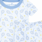 Tennis Star Short Pajamas- Light Blue