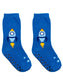 Rocket Ship in Space 3D Packaged Crew Socks