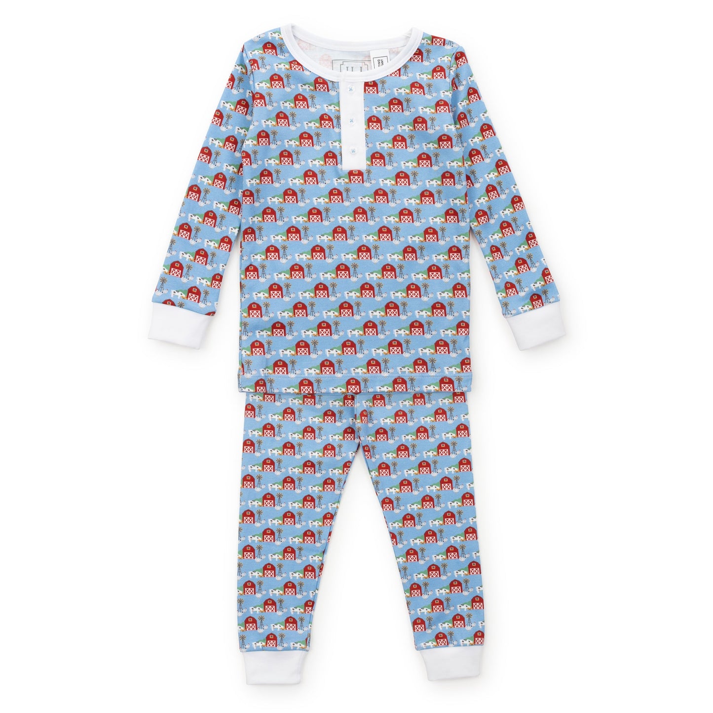 Lila and Hayes Jack Boys' Pajama Pant Set - On the Farm