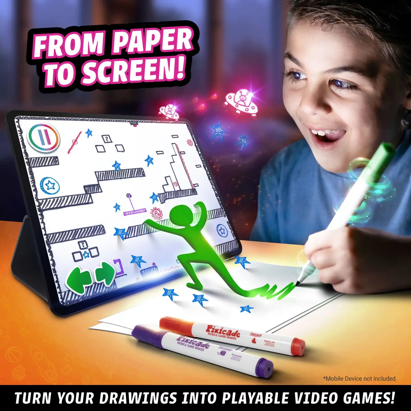 Pixicade- Draw Your Own Games!