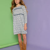 Bisby Jessica Dress- Islington Indigo