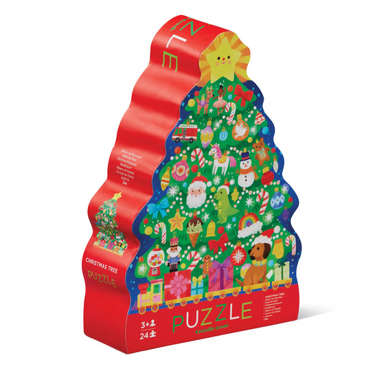 24 Piece Puzzle - Christmas Tree