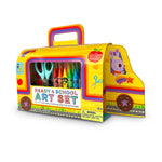 Bright Stripes Ready For School Art Set 