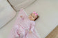 Ruffled Girls' Blanket - Pretty Pink Bows