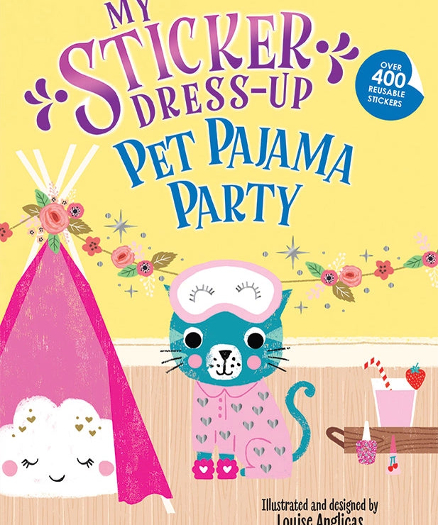 Sourcebooks My Sticker Dress Up: Pet Pajama Party!