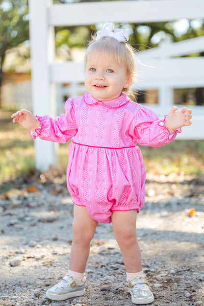 Pink Bandana Print Pima Emma Bubble