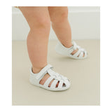 L'Amour Baby Christie Leather Fisherman Sandal