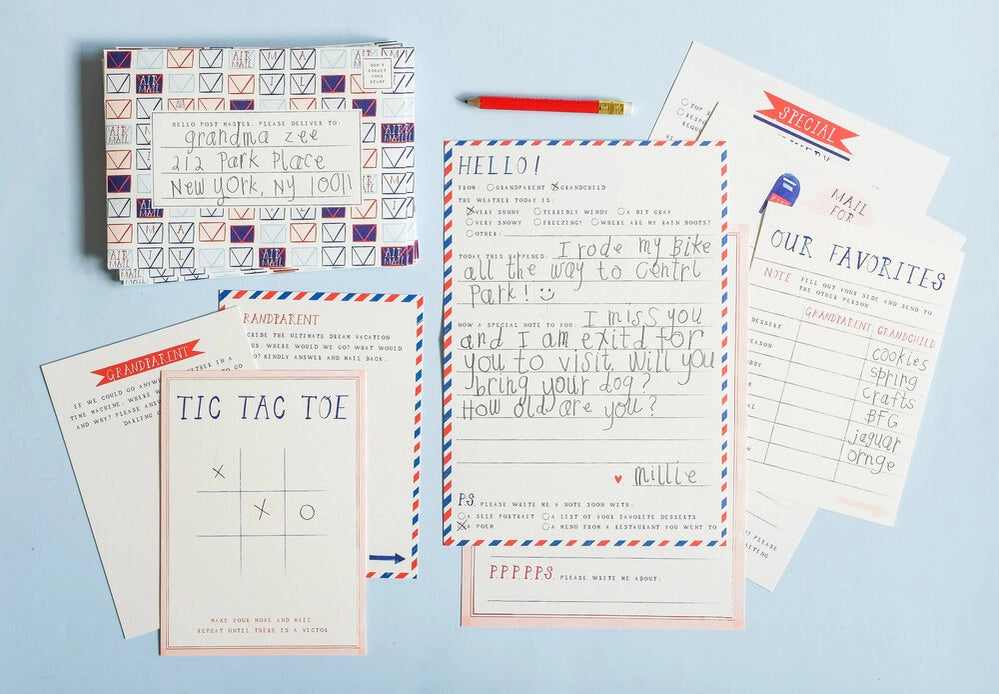 Mr. Boddington's Studio Grandparent and Grandchild Pen Pal Kit