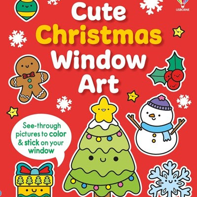 Cute Christmas Window Art