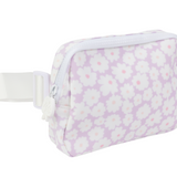 Apple of My Isla The Crossover Belt Bag- Lavender Daisy 