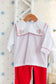 Boy's Candy Cane Two Piece Pants Set