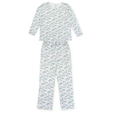 Lila and Hayes Audrey Women's Longsleeve Top Pant Set - Ski Village