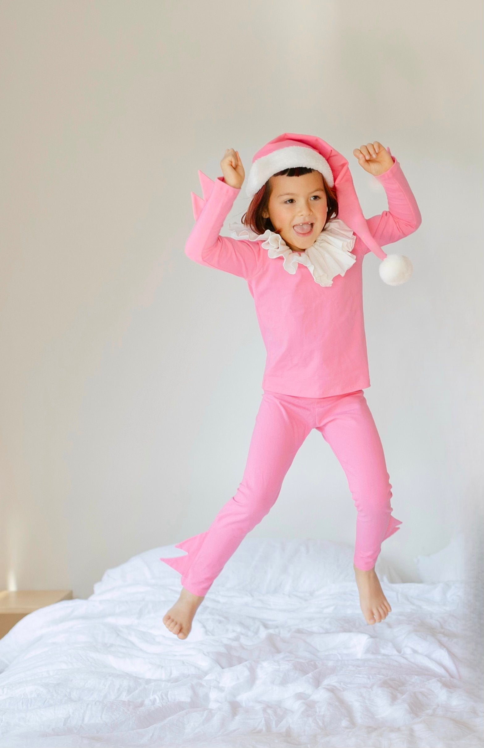 Band in the Wild Pink Holiday Elf Costume