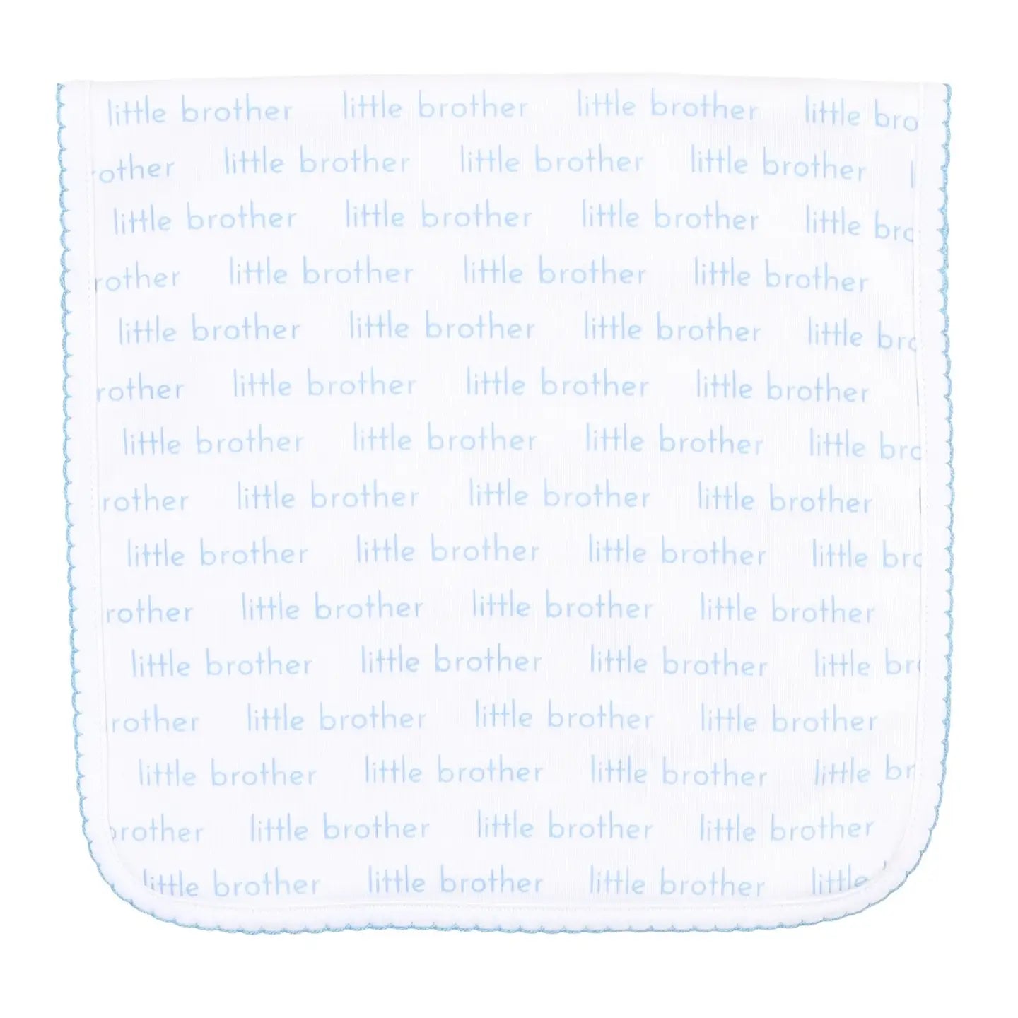 Magnolia Baby Little Brother Printed Burp Cloth
