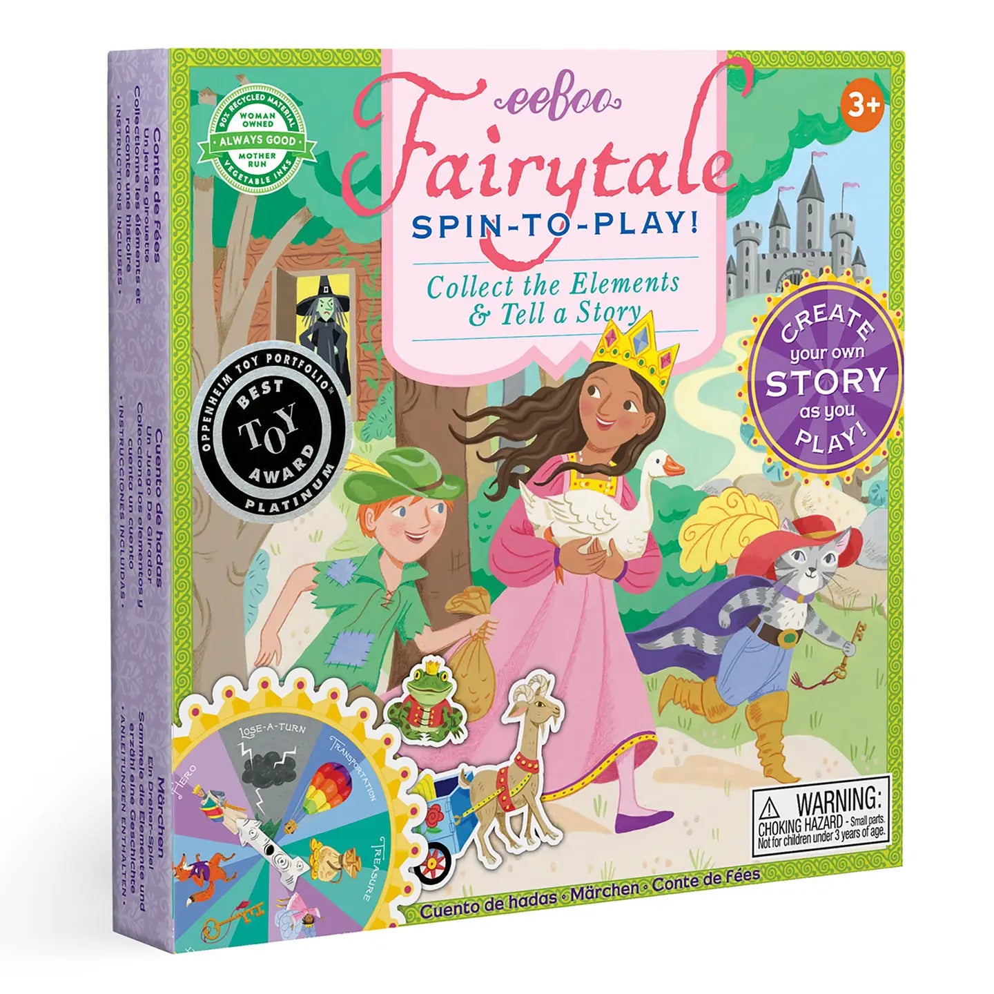 eeboo Fairytale Spinner Game