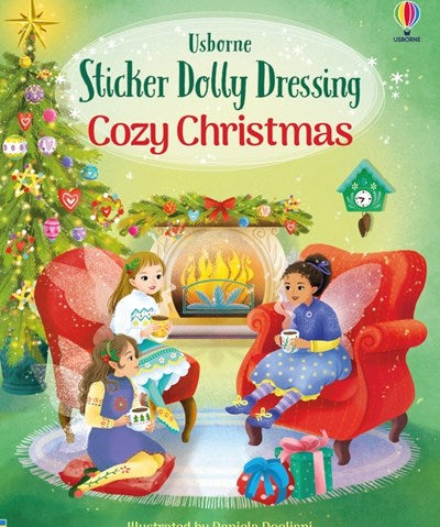 Usborne Books Sticker Dolly Cozy Christmas