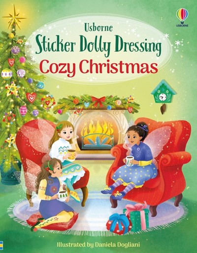 Usborne Books Sticker Dolly Cozy Christmas