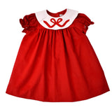  Red Bow Float Dress