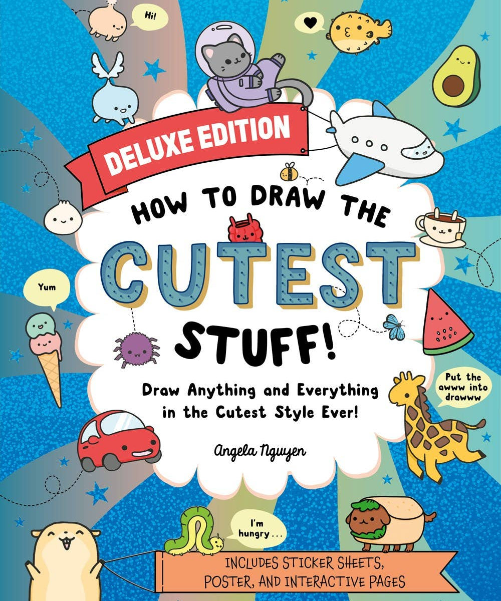 Hachette Books How To Draw The Cutest Stuff- Deluxe!