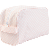 Apple Of My Isla The Dopp Kit- Pink Gingham