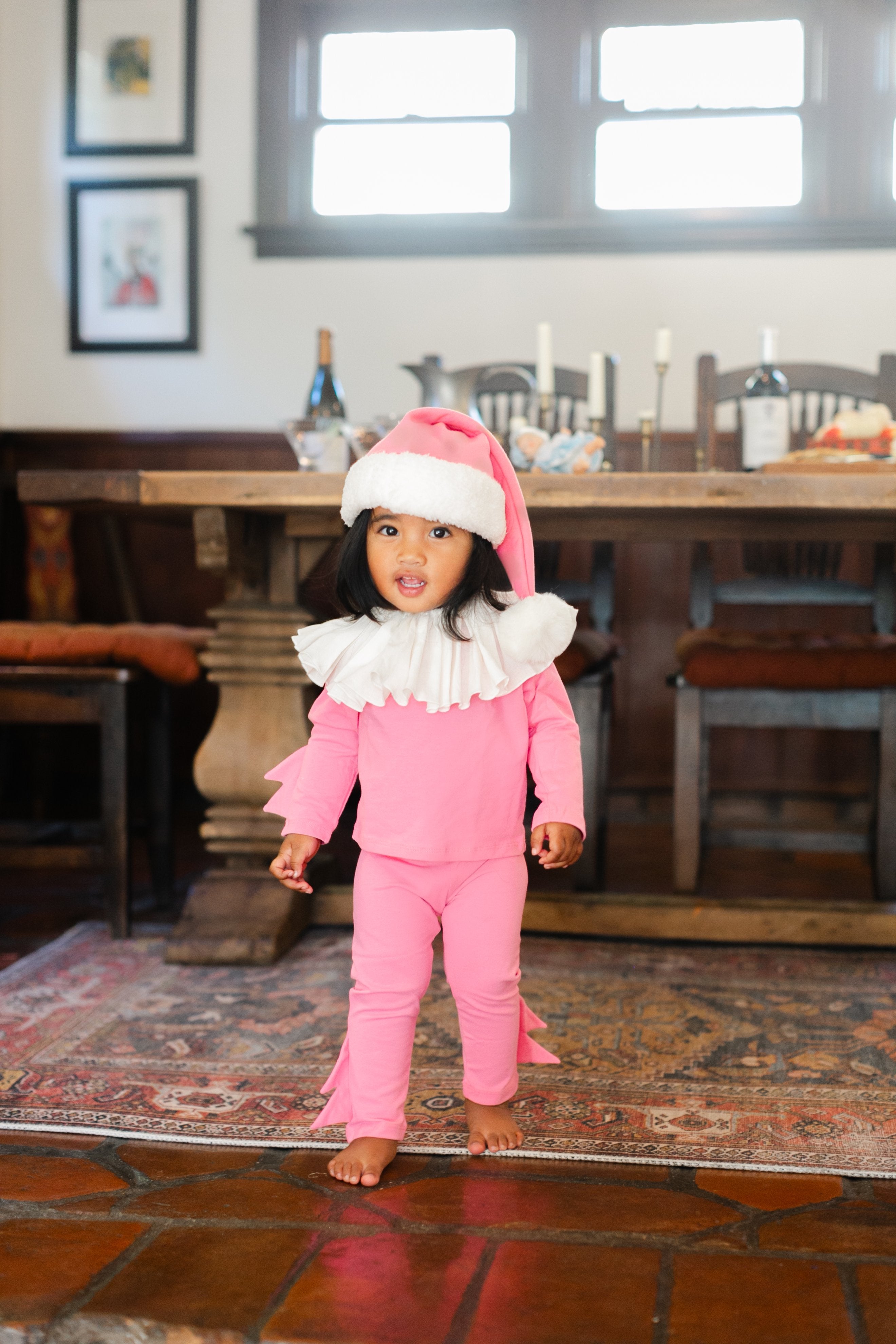 Band in the Wild Pink Holiday Elf Costume