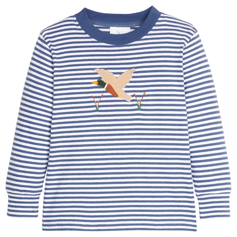 Little English Applique T-Shirt - Flying Mallard