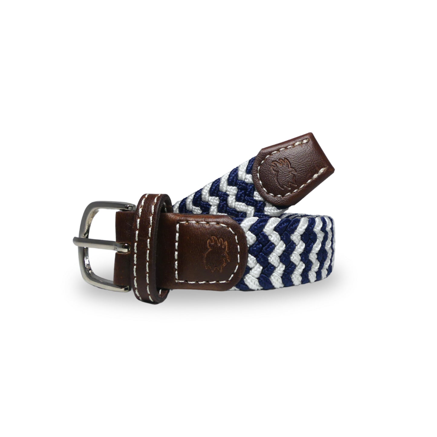 The Lil' Cape Cod Chevron Woven Stretch Belt