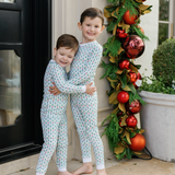 Lila and Hayes Grayson Pajama Pant Set - Tree Topper Stars