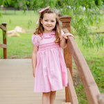 Ruth and Ralph Pink on Pink Eleanor Dress