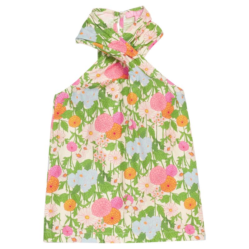 Bisby Scarf Top- Longmeadow Floral