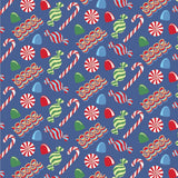 Lila and Hayes Beckett Boys' Hangout Pant - Christmas Candy Blue