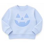 Bits & Bows Jack-O-Lantern Sweatshirt- Blue