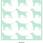 Apple of My Isla The Nap Mat- Dogs