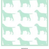 Apple of My Isla The Nap Mat- Dogs