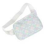 Apple of My Isla The Crossover Belt Bag- Pastel Floral 