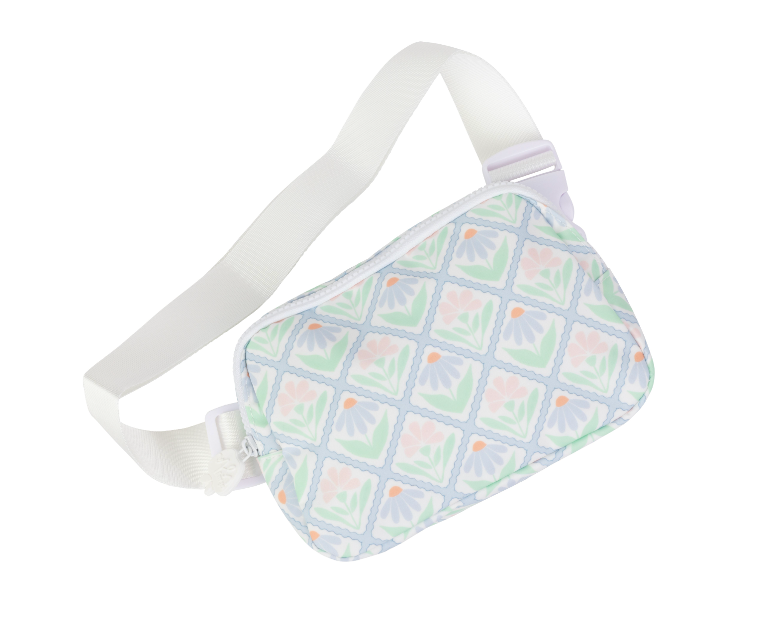 Apple of My Isla The Crossover Belt Bag- Pastel Floral 