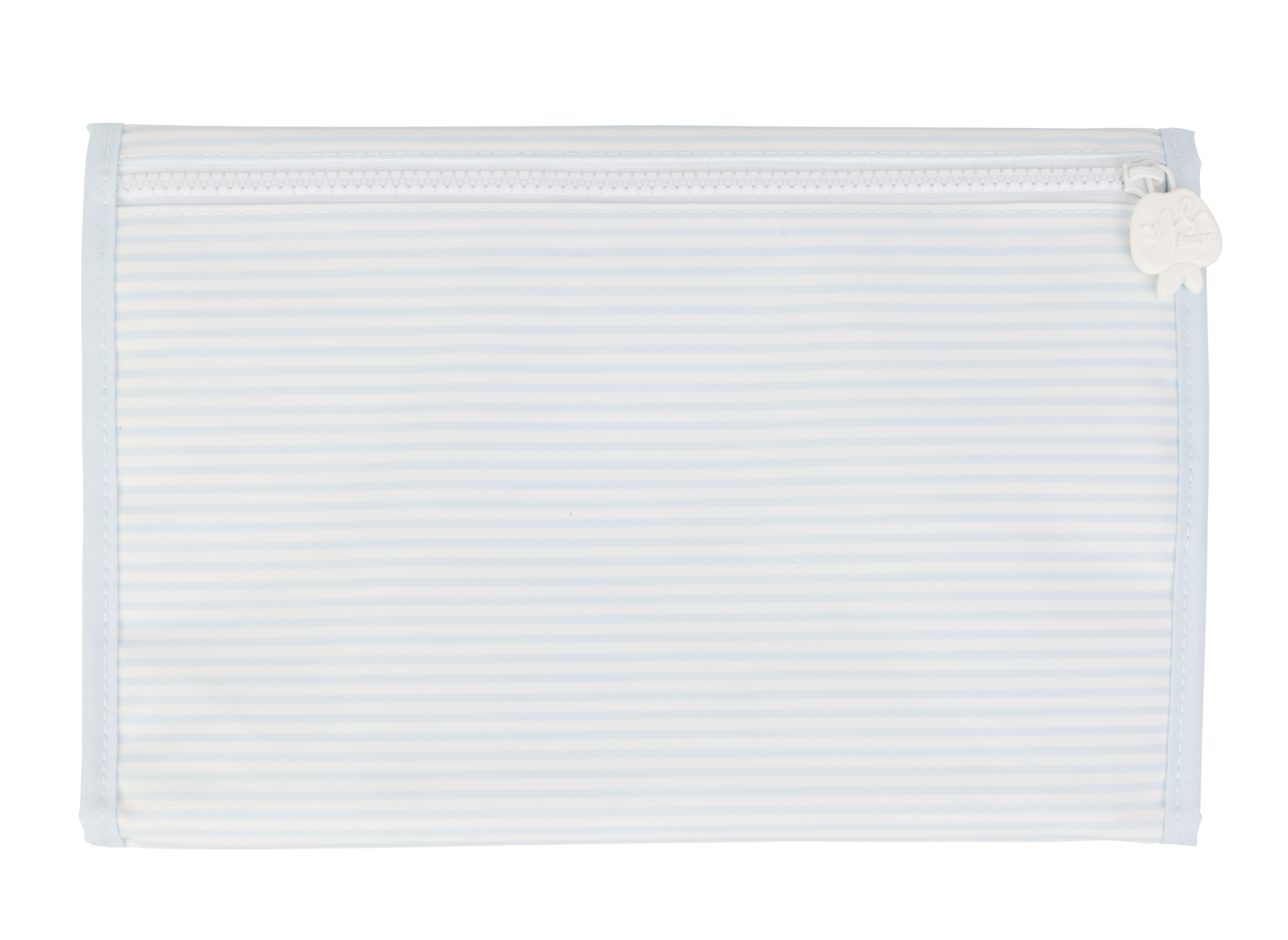 Apple of My Isla The Changing Pad- Light Blue Stripe 