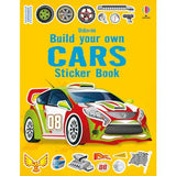 Usborne Build Your Own Cars Sticker Book