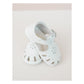 Baby Shelby Caged Sandal- White