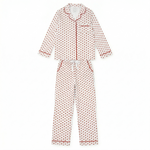 Lila and Hayes Alee Women's Long Sleeve Pant Set - Whimsical Santa