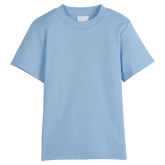 Little English Classic Tee Shirt for Kids - Light Blue