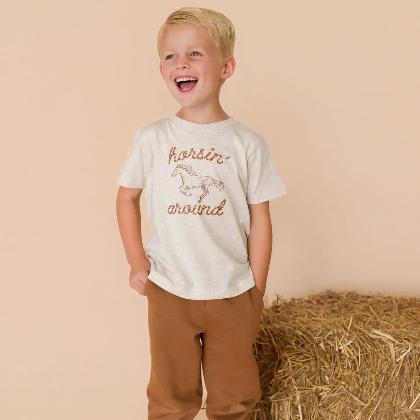 Sweet Wink Horsin' Around Western Short Sleeve T-Shirt