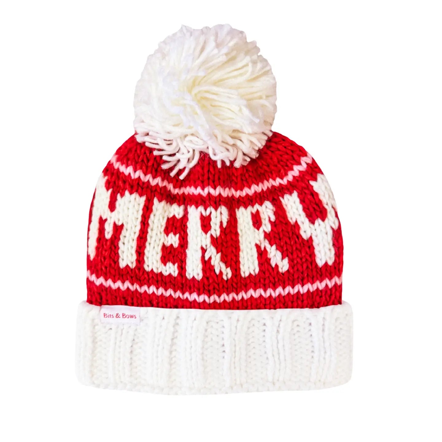 Bits and Bows Merry Bobble Hat