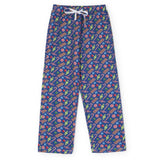 Lila and Hayes Beckett Boys' Hangout Pant - Christmas Candy Blue